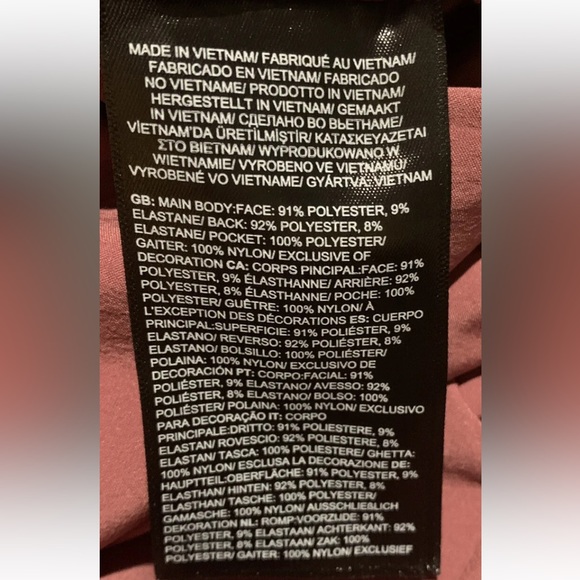 The North Face Women’s Snoga Ski Pant High Waist Wild Ginger Slim Fit NWT - Picture 13 of 13